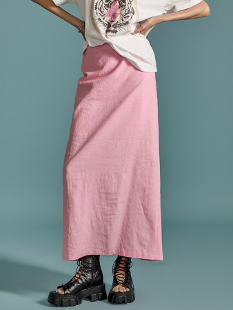 SK2781 Linen Skirt Korea