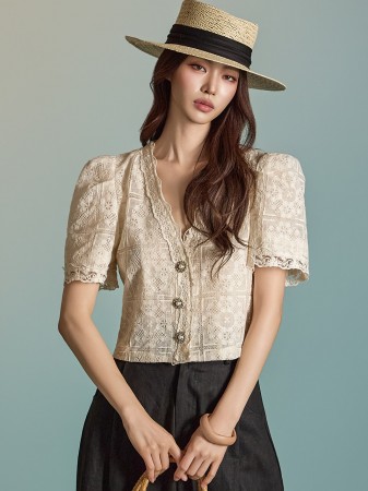 J2347 Lace Jacket Korea