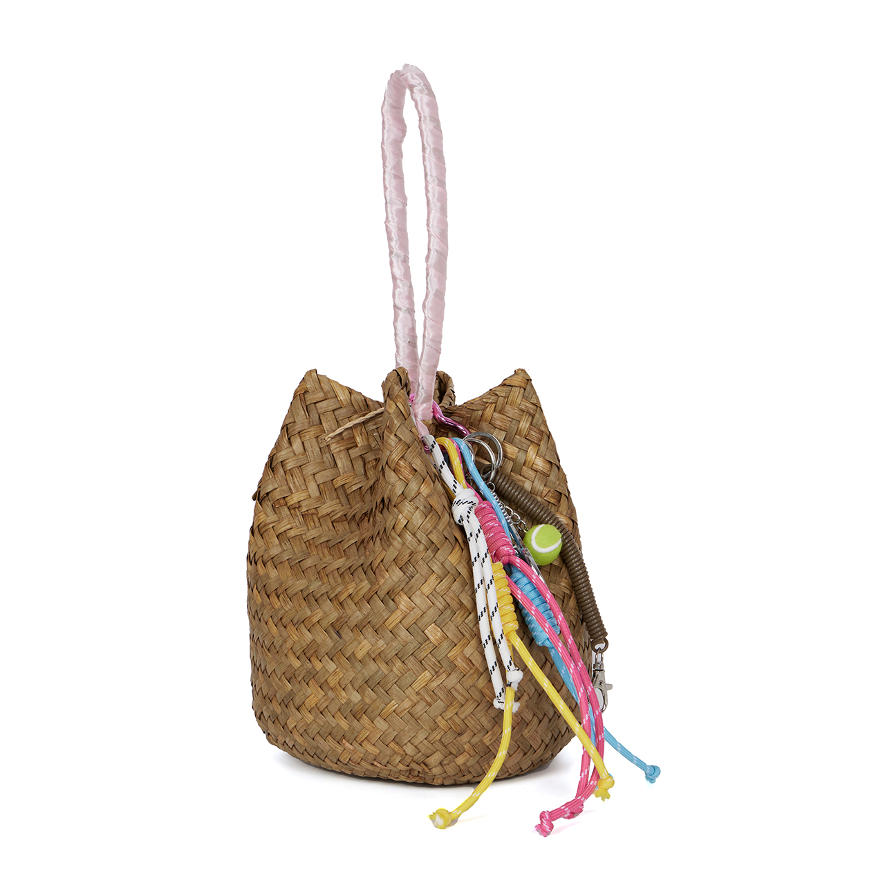 A-1603 Rattan Bucket Bag Korea