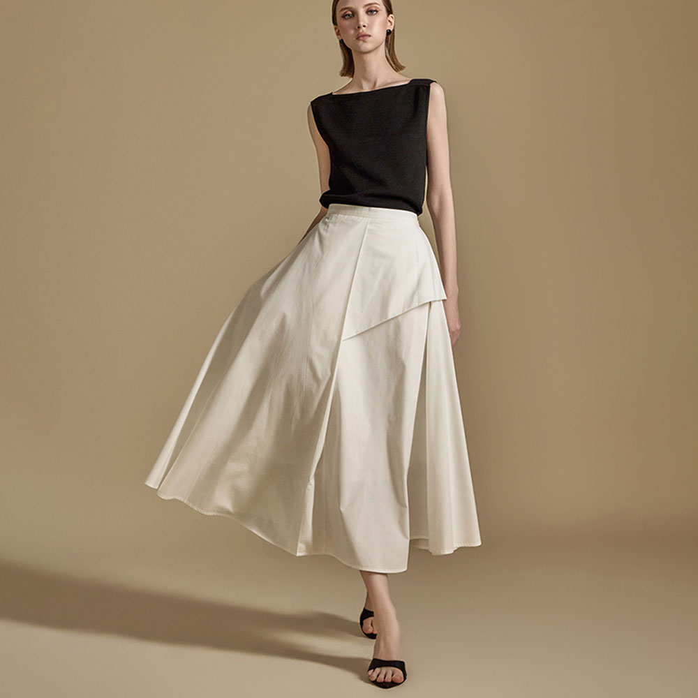 SK2787 Layered Skirt Korea