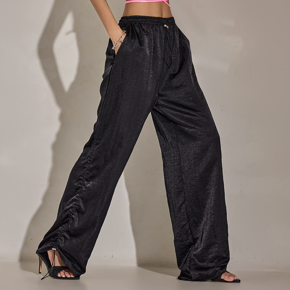 P3229 Metallic Shirring Pants                                                                                                                 Korea