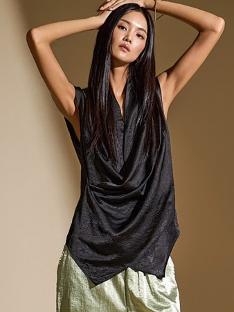 B2995 Draped Blouse Korea