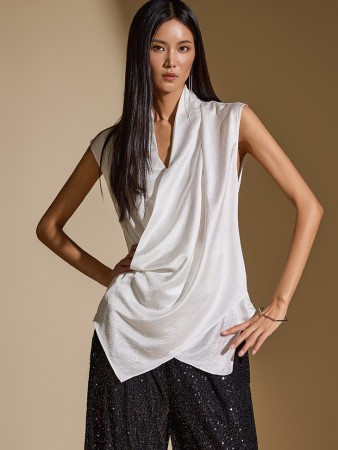 B2995 Draped Blouse Korea