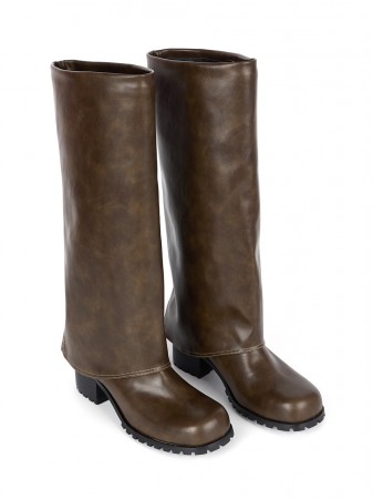 AR-3326 Foldable Middle Boots Korea