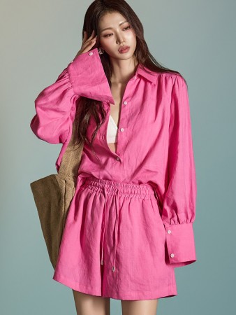 S655 Linen Shirt Korea