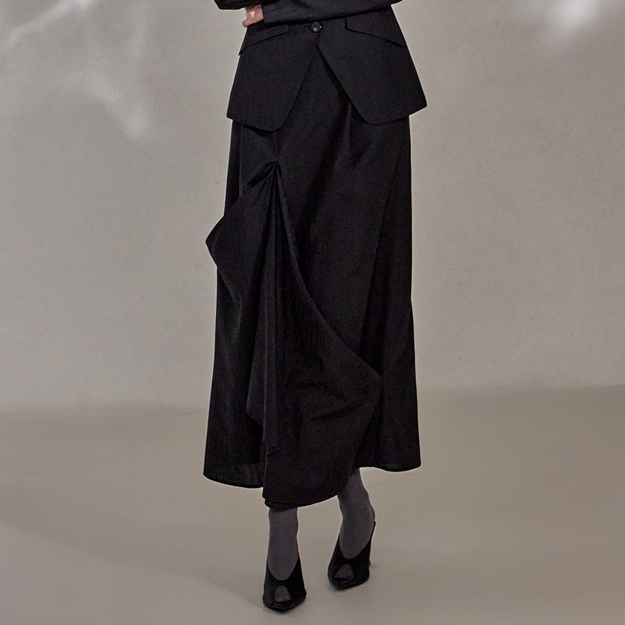 MBDSK007 Layered Skirt Korea