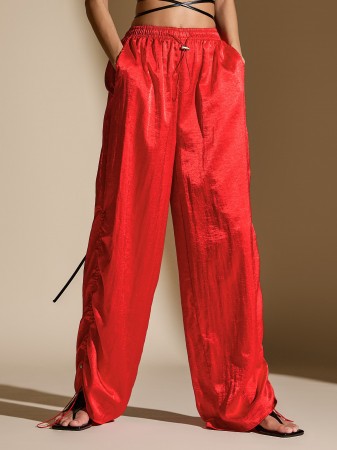 P3229 Metallic Shirring Pants                                                                                                                 Korea