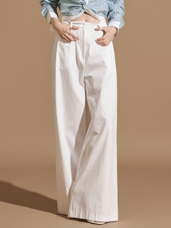 P3195 Wide Chino Pants Korea