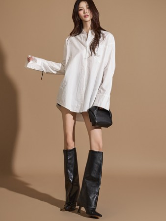 S668 Oversized Fit Shirt Korea