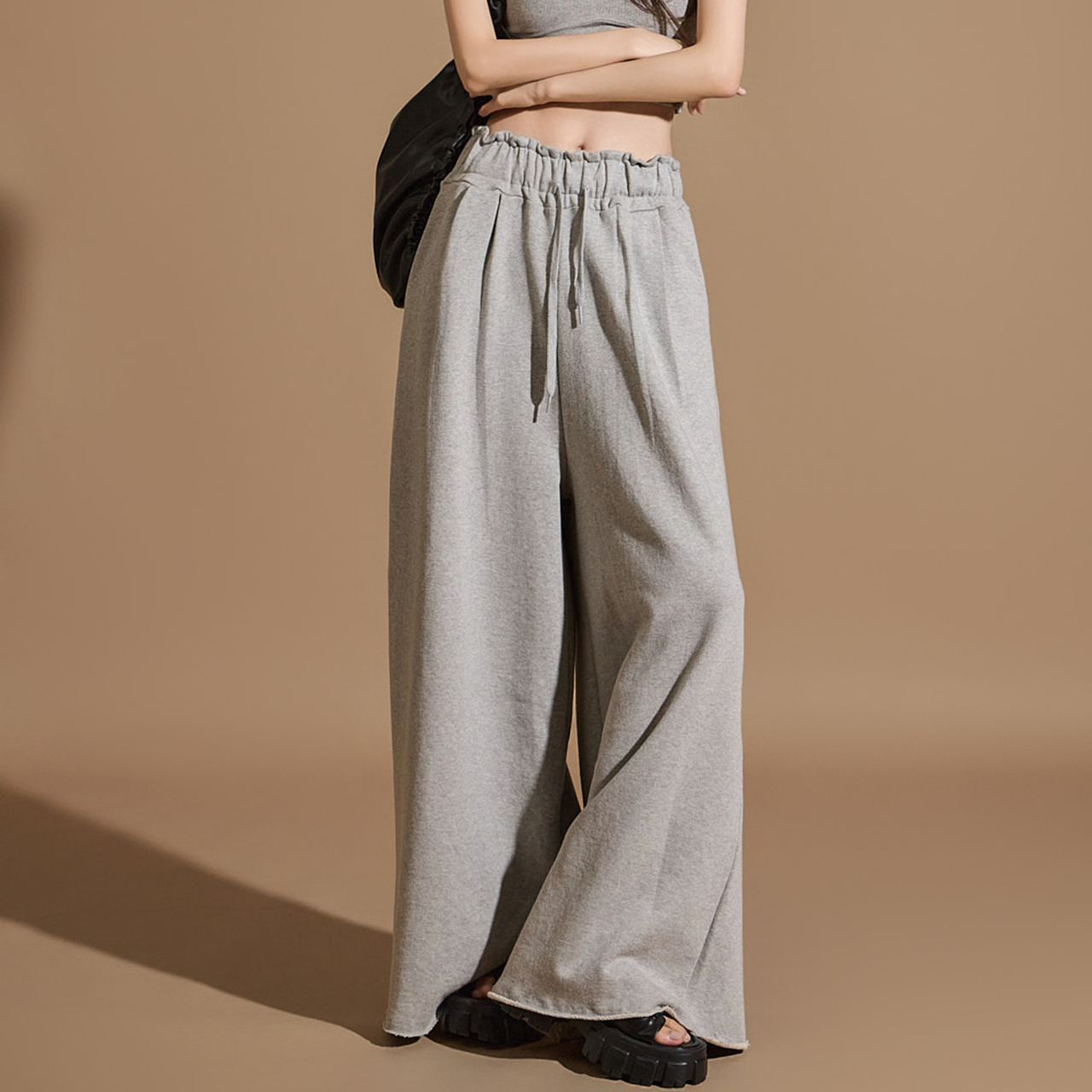 P3247 Wide Sweatpants Korea