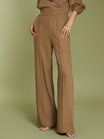 P3256 Pintuck Wide Slacks Korea